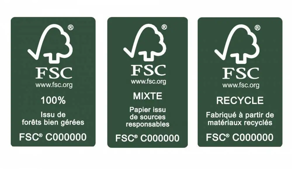 Tipuri de certificari FSC