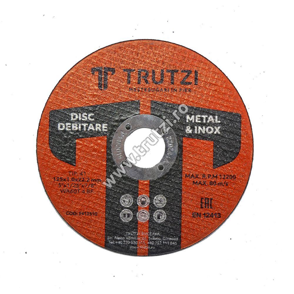 Discuri și freze 9512510 DISC ABRAZIV DEBITARE METAL 125X1.