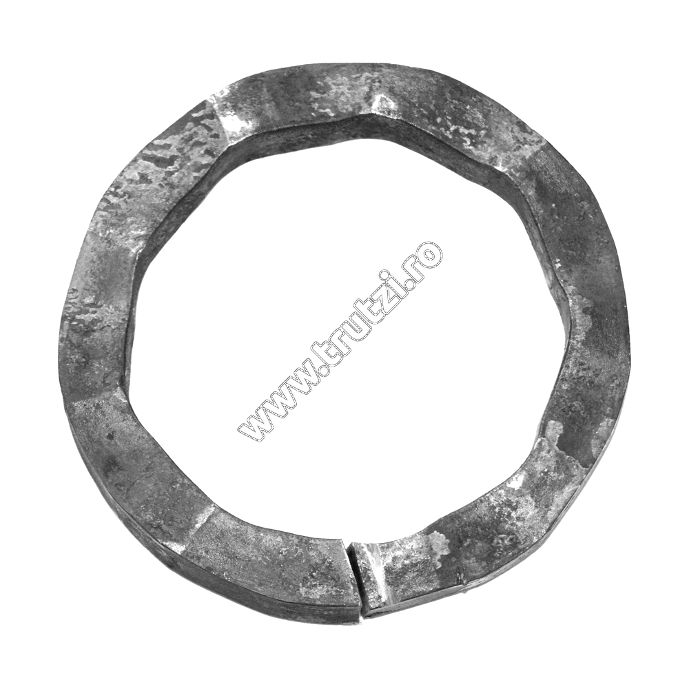 Cercuri - 1136204 CERC SECT. 14X14MM AMPRENTAT BATUT, DIAMETRU FI 100MM, trutzi.ro