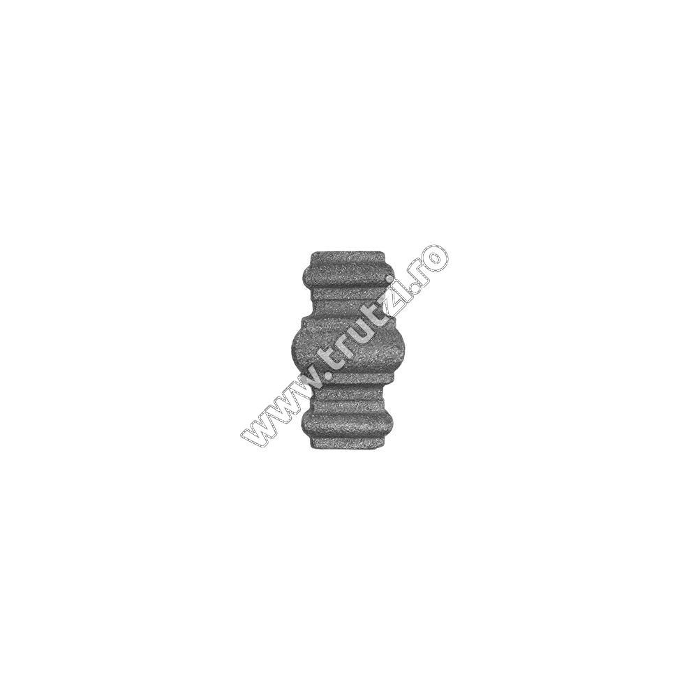 Elemente de mijloc turnate - 4120816 ELEMENT DE MIJLOC TURNAT GAURA 16X16MM, H 63MM, L 37MM, trutzi.ro