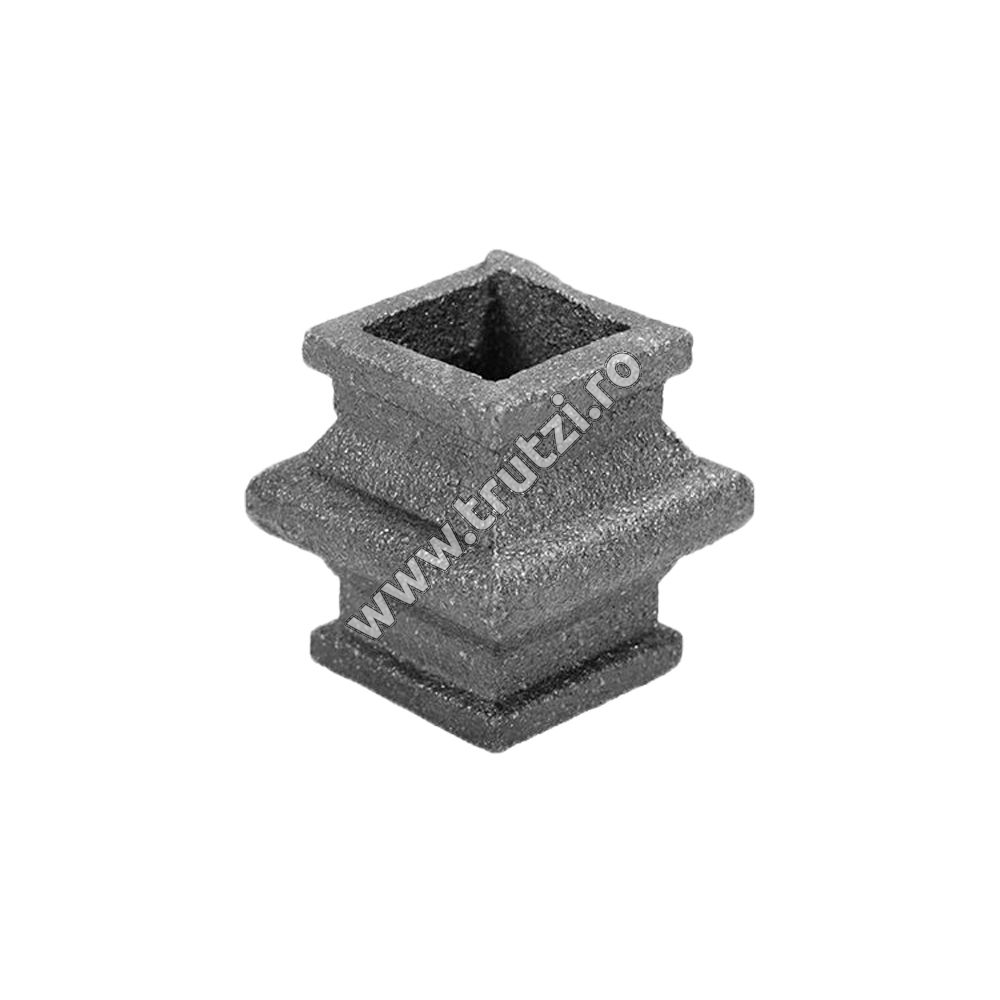 Elemente de mijloc turnate - 4121020 ELEMENT DE MIJLOC TURNAT GAURA 20X20MM, H 48MM, L 48MM, trutzi.ro