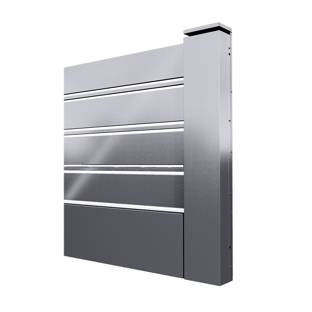 Garduri metalice 2912928L PANOU BORDURAT ZINCAT H 1530MM, GR