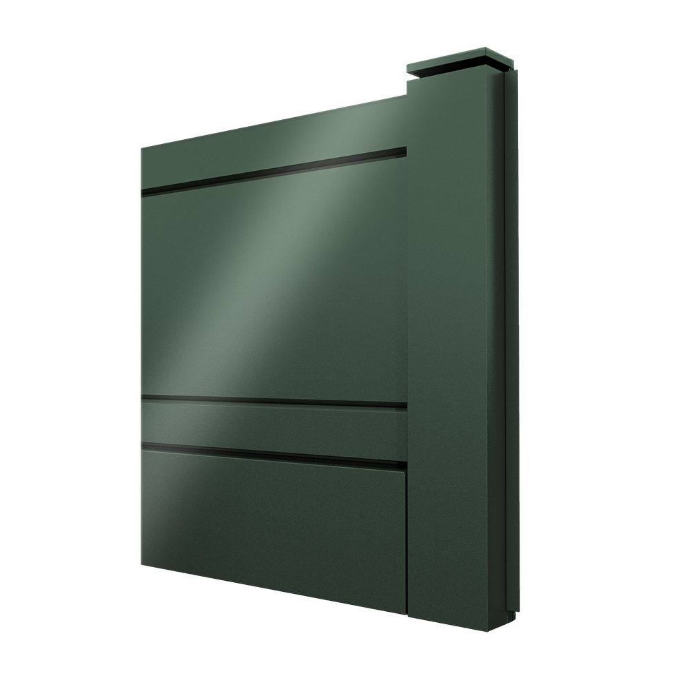 Garduri metalice 2912928L PANOU BORDURAT ZINCAT H 1530MM, GR