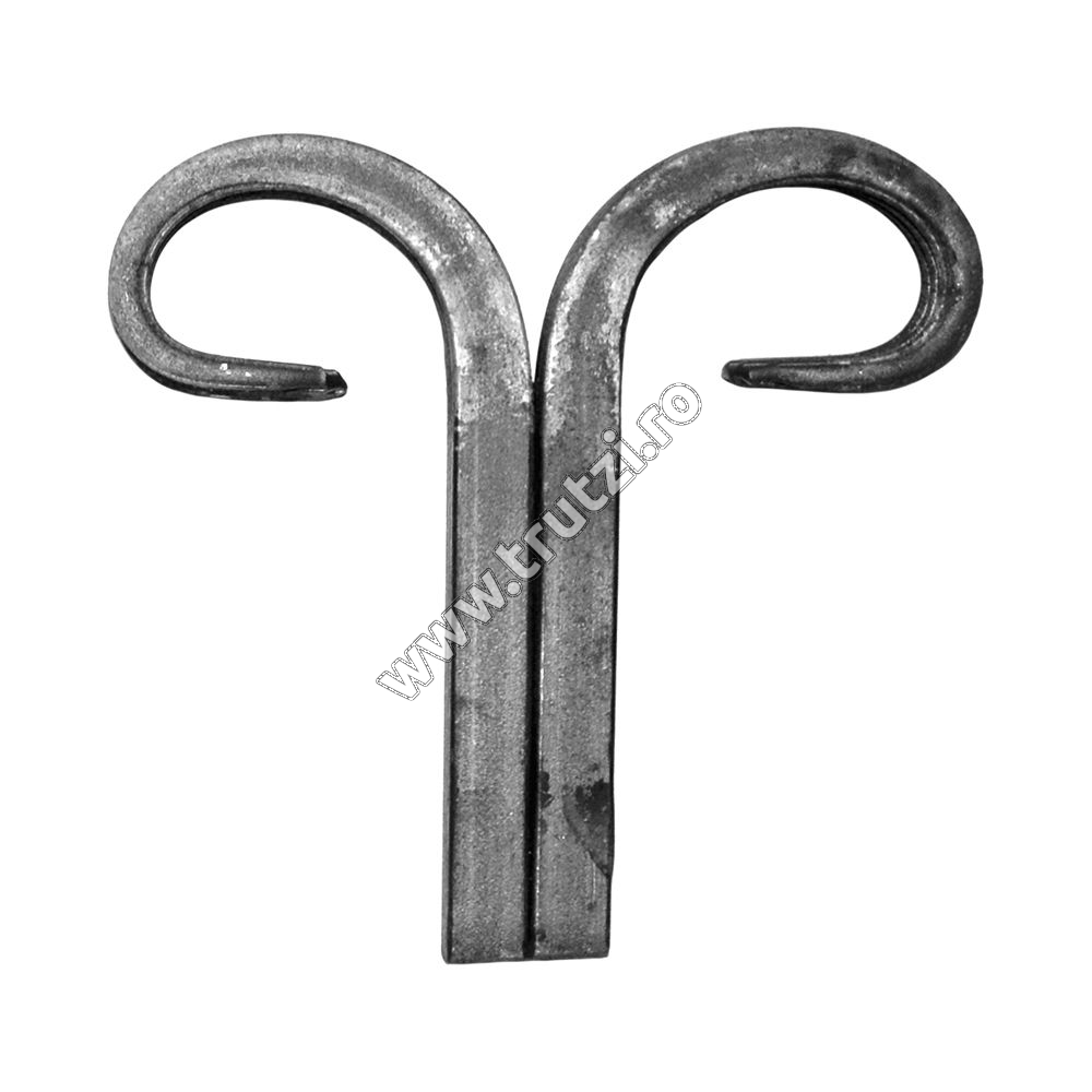 Virgule - 10126 ELEMENT VIRGULA SECT. 12X12MM, H 110MM, L120MM, trutzi.ro