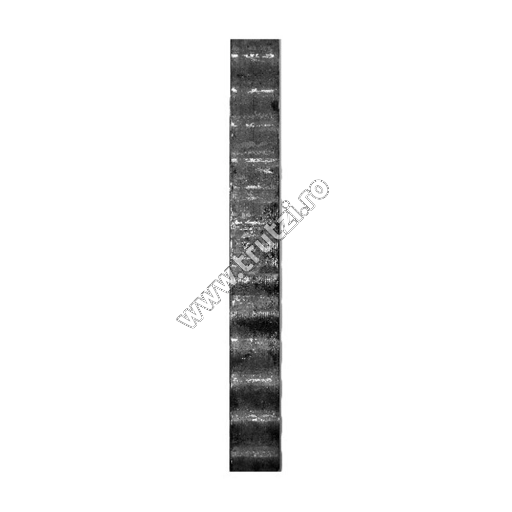 Profile amprentate din oțel lat - 3302510 OTEL LAT AMPRENTAT BATUT 25x10, trutzi.ro