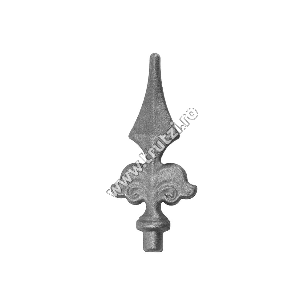 Vârfuri 40096 VARF TURNAT BAZA 11X11MM, H 47MM, L 22MM 4009