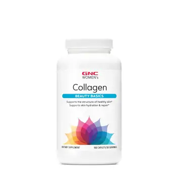 Îngrijirea tenului -  Women's Collagen, Colagen, 180 tablete, GNC, farmaciamare.ro