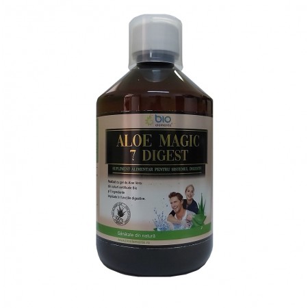 Tonice generale - Aloe Magic 7 Digest, 500ml, Bio Elemente, farmaciamare.ro