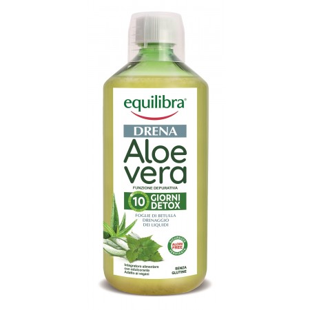 Detoxifiere - Aloe Vera DRENA, 500 ml, Equilibra, farmaciamare.ro