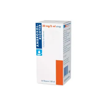Răceală, gripă, tuse - Ambroxol 30 mg/5ml sirop, 100 ml, Gedeon Richter, farmaciamare.ro