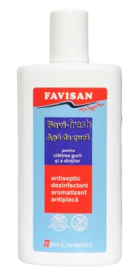 Igiena și sănătatea orală - Apa de gura Favi-fresh, 250 ml, Favisan, farmaciamare.ro