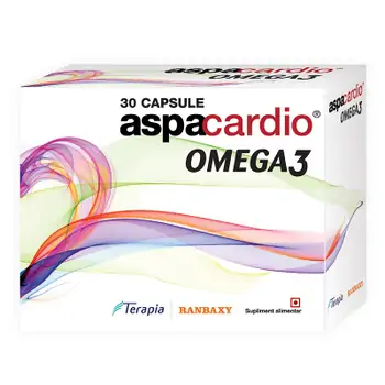 Afecțiuni circulatorii - Aspacardio Omega 3, 30 capsule, Terapia, farmaciamare.ro