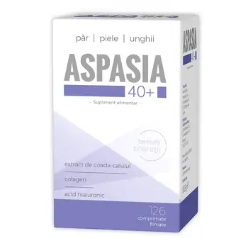 Îngrijirea părului  - Aspasia 40+, 126 comprimate, Zdrovit, farmaciamare.ro