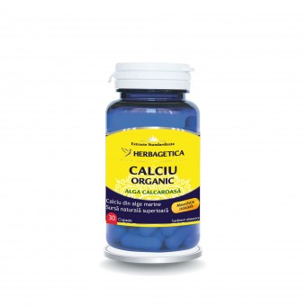 Oase, mușchi și articulații - Calciu Organic, 30 capsule, Herbagetica, farmaciamare.ro