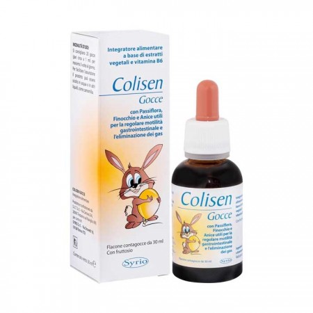 Sănătatea copiilor - Colisen, picături pentru colici intestinale, 30 ml, SYRIO, farmaciamare.ro
