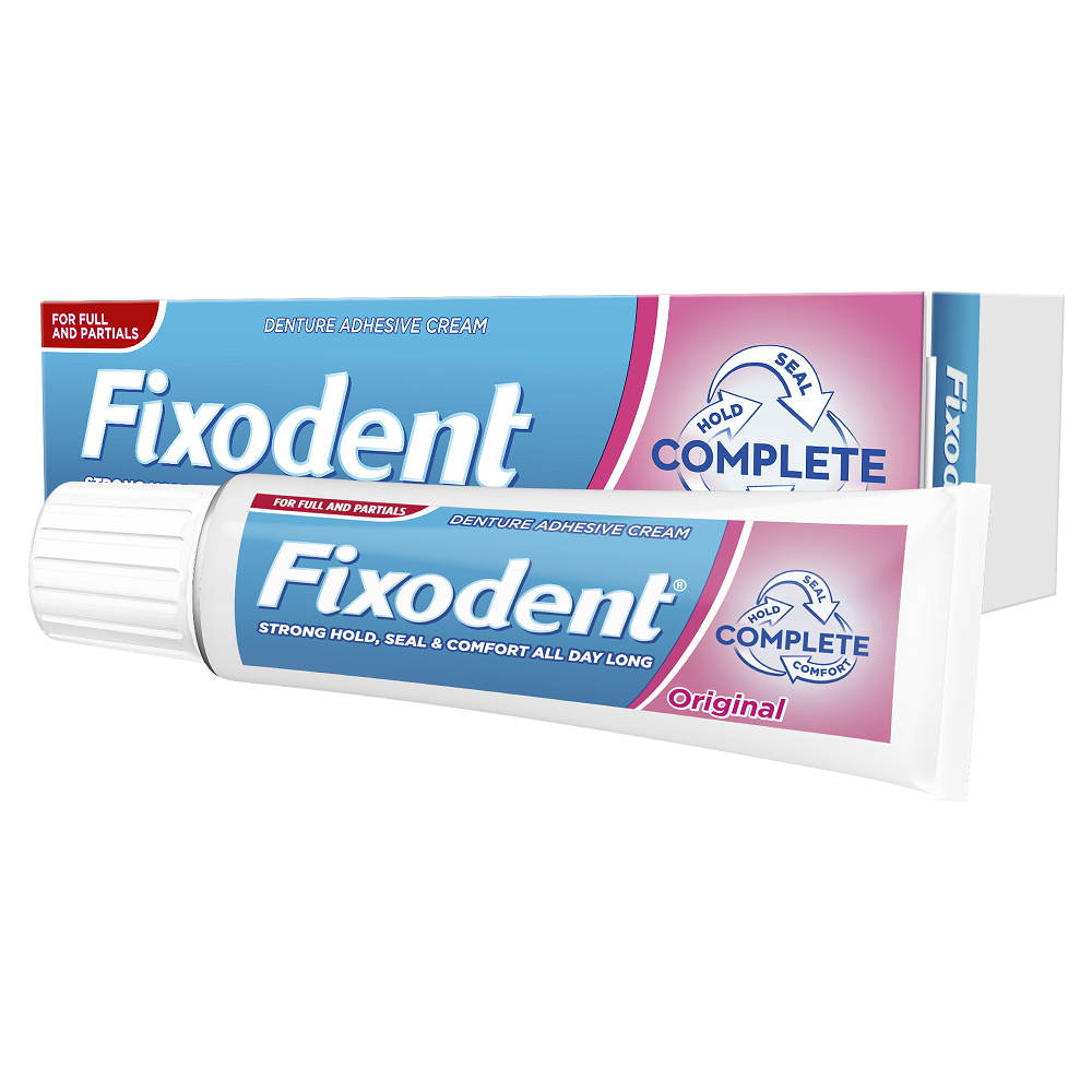 Igiena și sănătatea orală - Crema adeziva pentru proteza dentara Fixodent Original, 47 g, P&G, farmaciamare.ro