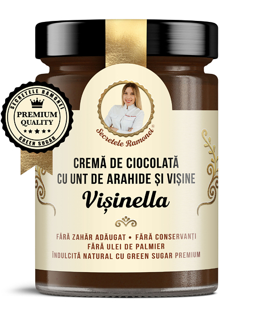 Produse VEGANE - Crema cu visine Visinella Secretele Ramonei, 350g, Remedia, farmaciamare.ro