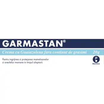 Maternitate și lăuzie - Crema pentru mameloane, 20 g, Garmastan, farmaciamare.ro