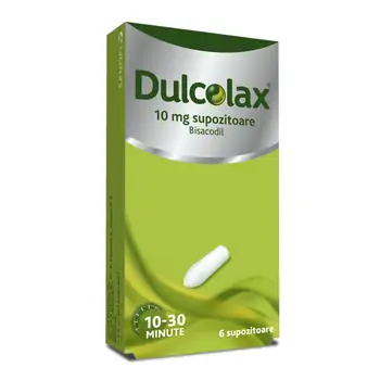 Afecțiuni gastro-intestinale - Dulcolax 10mg, 6 supozitoare, Sanofi, farmaciamare.ro