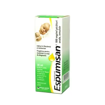 Afecțiuni gastro-intestinale - Espumisan 100mg picaturi, 30 ml, Berlin-Chemie, farmaciamare.ro