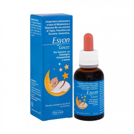 Sănătatea copiilor - ESYON, picaturi pentru somnul linistit al bebelusilor, 30 ml, Syrio, farmaciamare.ro