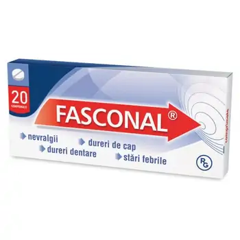 Analgezice, antiinflamatoare - Fasconal, 20 comprimate, Gedeon Richter, farmaciamare.ro