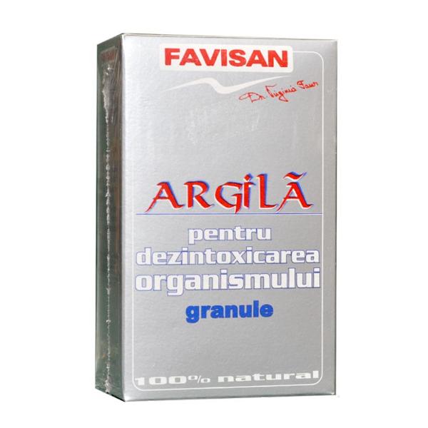 Detoxifiere - Favisan Argila granule, farmaciamare.ro