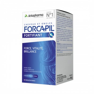 Îngrijirea părului  - Forcapil par si unghii, 180 capsule, Arkopharma, farmaciamare.ro