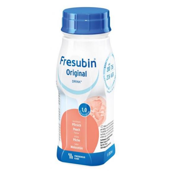 Nutriție specială - Fresubin Original Drink cu aroma de piersici, 4 x 200 ml, Fresenius Kabi, farmaciamare.ro