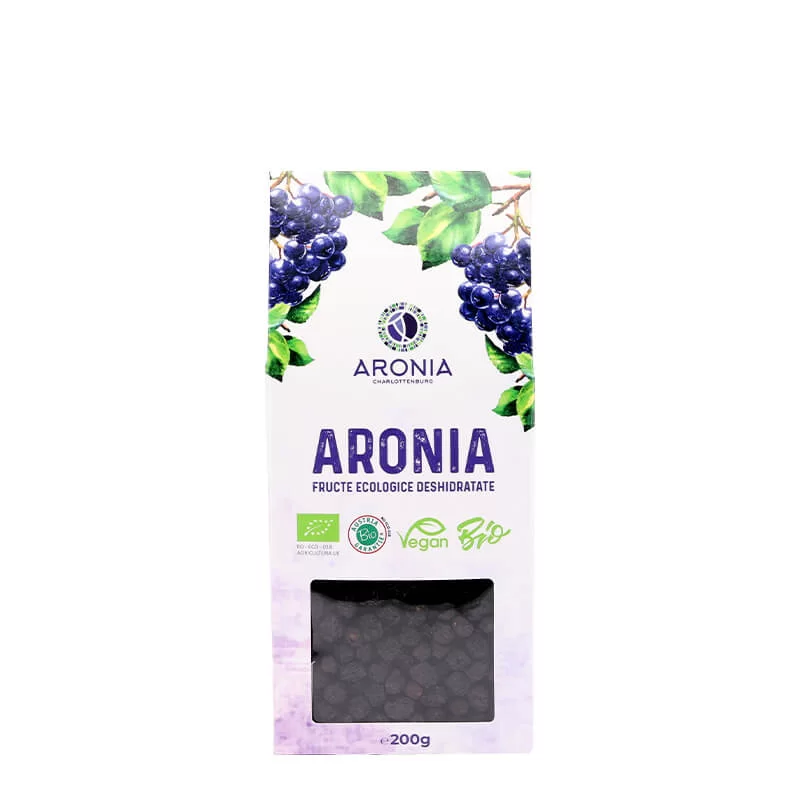 Produse BIO - Fructe uscate de Aronia ECO. 200g, Aronia, farmaciamare.ro