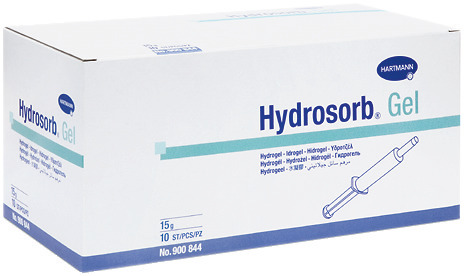 Îngrijire și tratare plăgi - Hydrosorb gel in seringa, 15 ml, 10 seringi, Hartmann, farmaciamare.ro