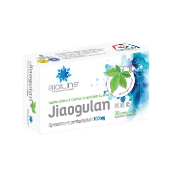 Imunitate - Jiaogulan+Ginostema 100mg, 30 comprimate, Helcor, farmaciamare.ro