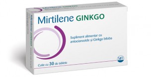 Oftalmice - Mirtilene Ginkgo, 30 tablete, Sifi, farmaciamare.ro