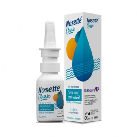ORL - Nosette Classic spray nazal, 30 ml, Dr. Reddys, farmaciamare.ro