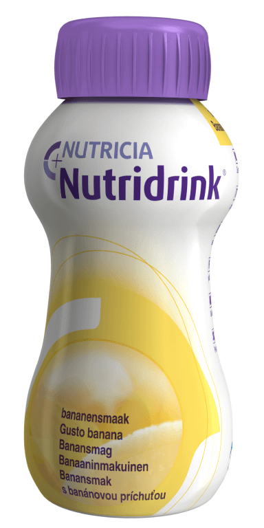Nutriție specială - Nutridrink cu aroma de banane, 200 ml, Nutricia, farmaciamare.ro