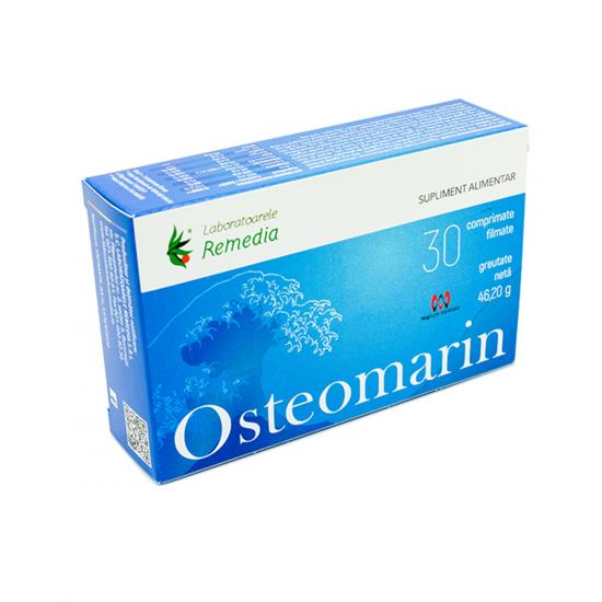 Multivitamine și minerale - Osteomarin, 30 comprimate, Remedia, farmaciamare.ro