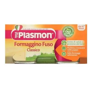 Alimente și băuturi pentru copii - Piure omogenizat branzica Formaggino 4 luni+, 2 x 80g, Plasmon, farmaciamare.ro