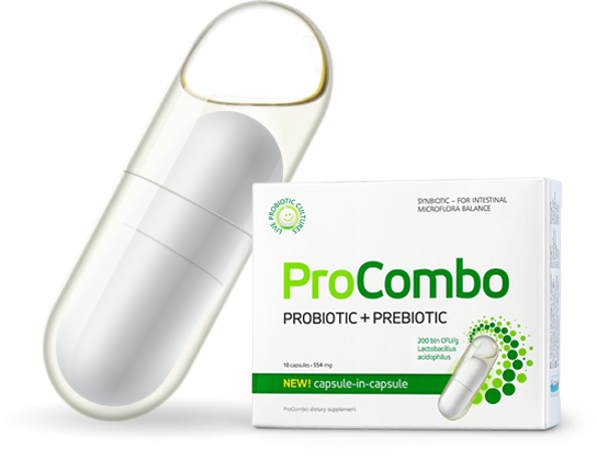 Probiotice si prebiotice - ProCombo, 10 capsule, Vitaslim, farmaciamare.ro