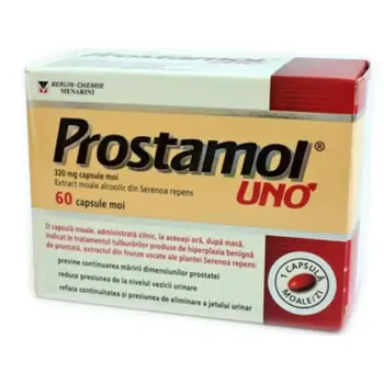 Sistemul genito-urinar - Prostamol Uno, 60 capsule, Berlin-Chemie, farmaciamare.ro