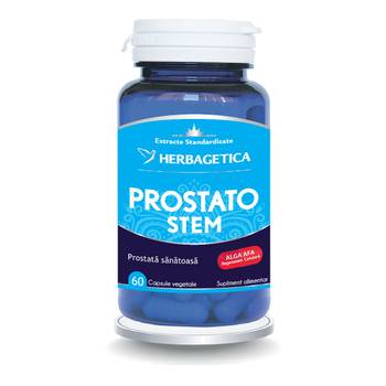 Sistemul genito- urinar - Prostato+ Stem, 60 capsule, Herbagetica, farmaciamare.ro