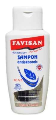 Îngrijirea părului  - Sampon antiseboreic, 200 ml, Favisan, farmaciamare.ro
