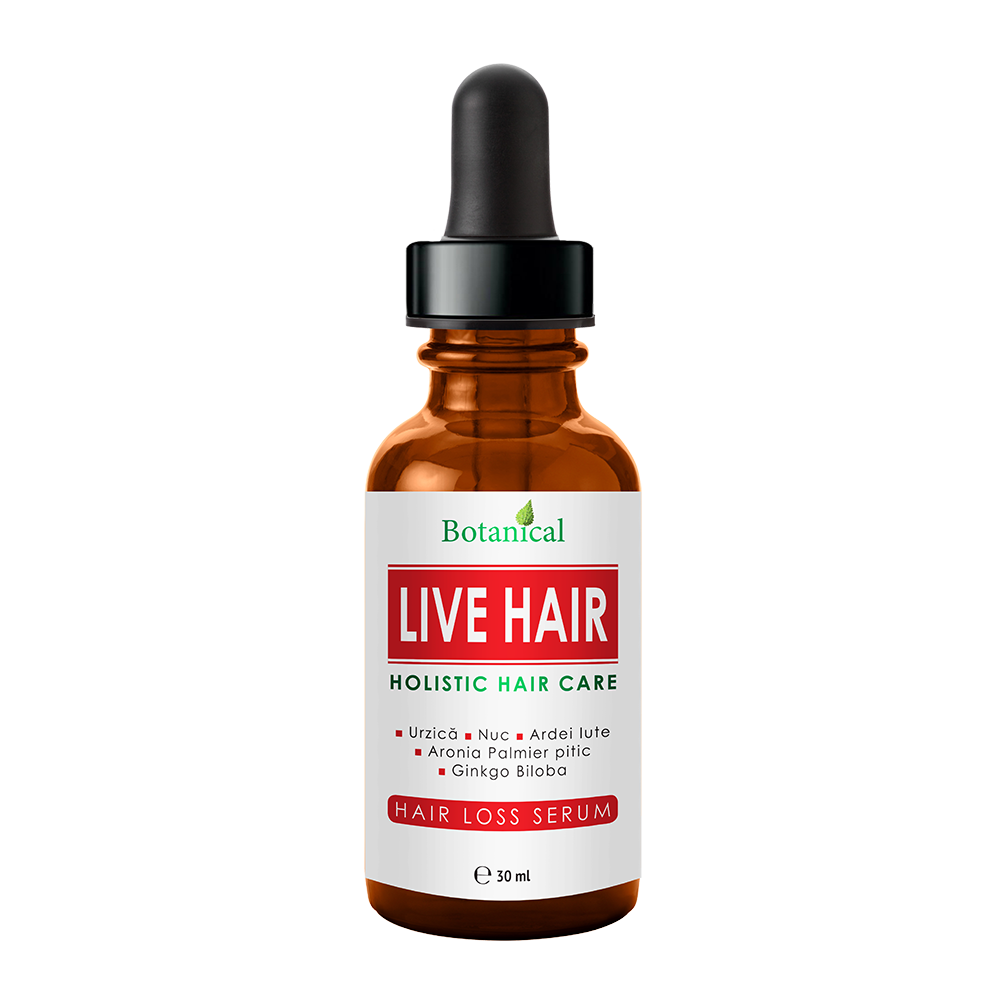 Îngrijirea părului  - Ser pentru par, 30 ml, Live Hair, farmaciamare.ro