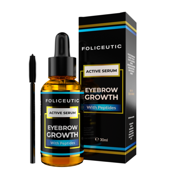 Îngrijirea tenului - Ser pentru sprancene - Eyebrow Growth, 30 ml, Foliceutic, farmaciamare.ro