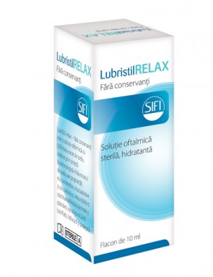 Oftalmice - Solutie oftalmica hidratanta sterila Lubristil Relax, 10 ml, Sifi, farmaciamare.ro