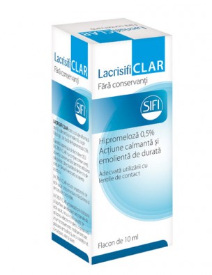 Oftalmice - Solutie oftalmica Lacrisifi Clar, 10 ml, Sifi, farmaciamare.ro