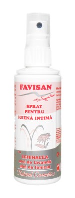 Îngrijire intimă - Spray pentru igiena intima Faviintim, 100 ml, Favisan, farmaciamare.ro