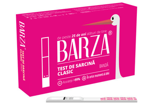 Teste de sarcină și ovulație - Test de sarcina Clasic - banda, Barza, farmaciamare.ro