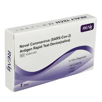 Teste de diagnosticare - Test Rapid Covid Antigen(saliva), Realy Tech, farmaciamare.ro
