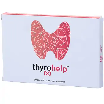 Tonice generale - Thyrohelp, 30 capsule, NaturPharma, farmaciamare.ro