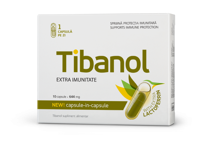 Imunitate - Tibanol, 10 capsule, Vitaslim, farmaciamare.ro